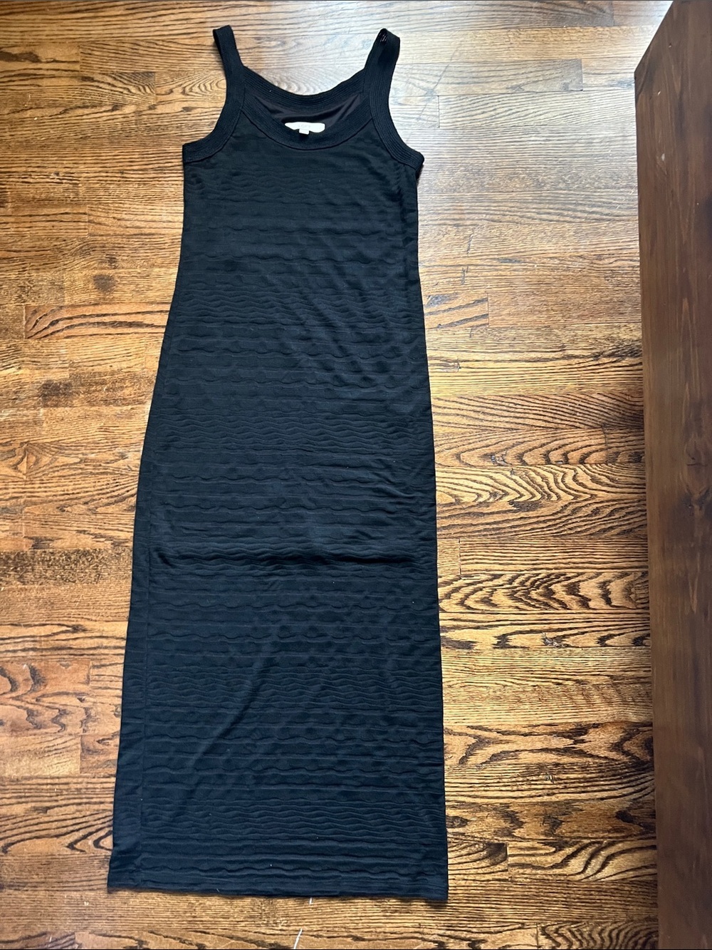 Loft Classic Black Sleeveless Maxi Dress